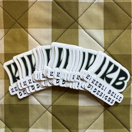 KB Designs Sticker