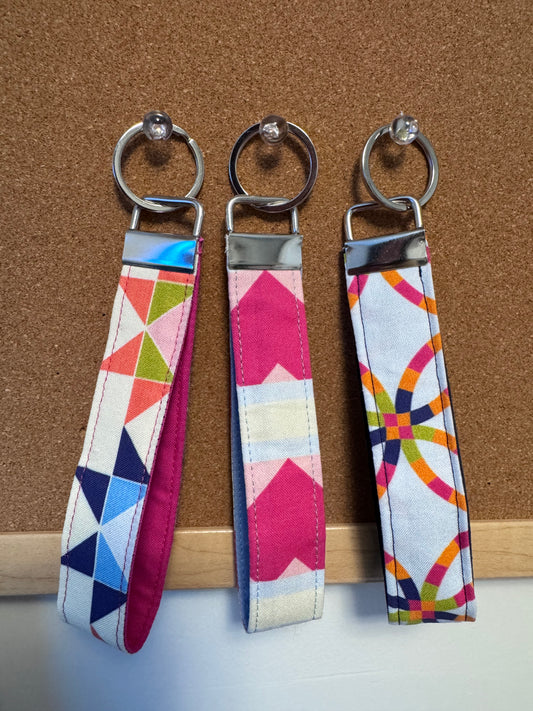 Quilted with Love Keychain